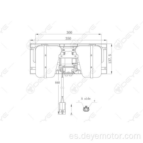 Ventilador de habitáculo para VOLVO LAND ROVER FREIGHTLINER